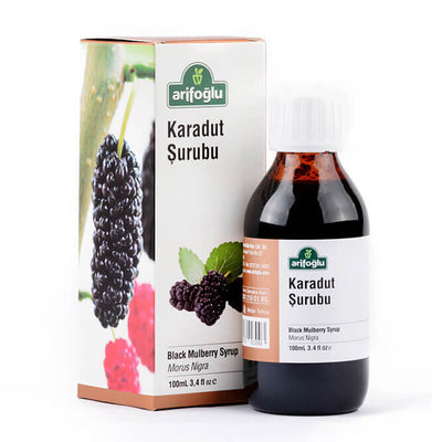 Arifoglu Black Mulberry Syrup 100ml Bottle
