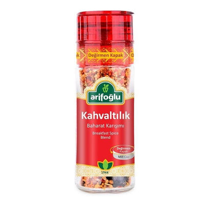 Arifoglu Breakfast Spice Mix Grinder 45g bottle