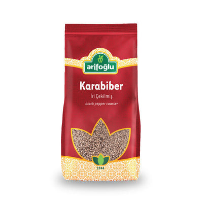 Arifoglu Coarse Black Pepper 140g pouch