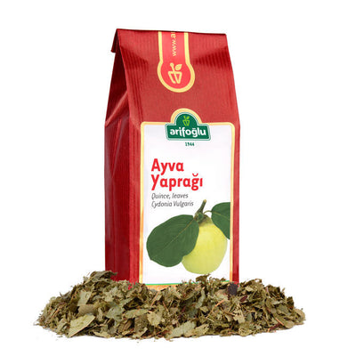 Arifoglu Dried Quince Leaves 75g Pack - Arifoglu