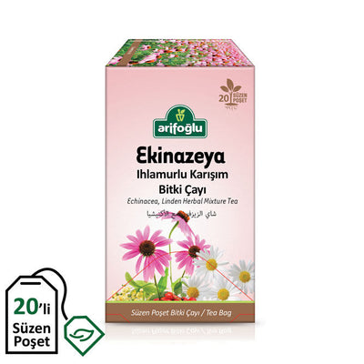 Arifoglu Echinacea and Linden Herbal Tea 20 Bags – Natural Wellness Blend