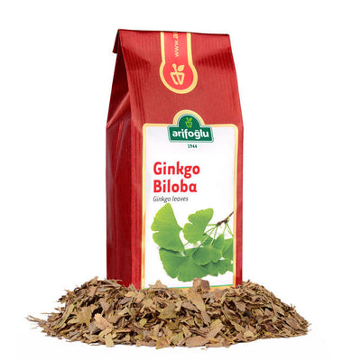 Arifoglu Dried Ginkgo Biloba Leaves 100g Pack