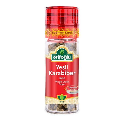 Arifoglu Green Peppercorns Grinder 35g bottle