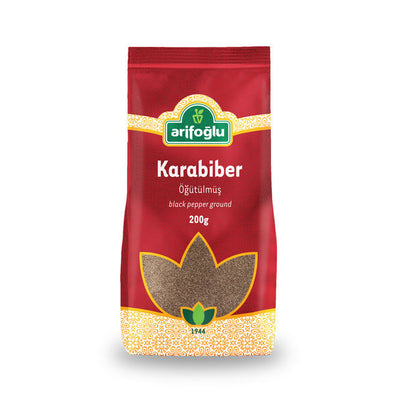 Arifoglu Ground Black Pepper 200g – Aromatic Spice