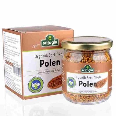Arifoglu Organic Bee Pollen 100g Jar