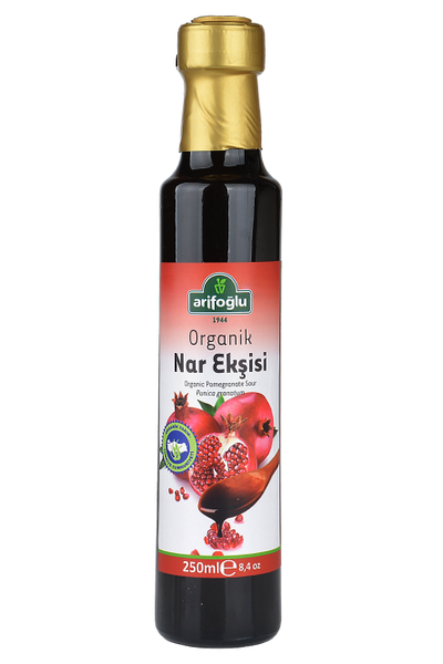 Arifoglu Organic Pomegranate Molasses 250ml Glass Bottle