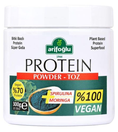 Arifoglu Plant-Based Superfood Protein Powder 300g – Vegan for All - Arifoglu