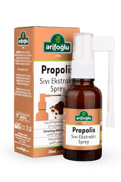 Arifoglu Liquid Propolis Oral Spray 30ml Bottle