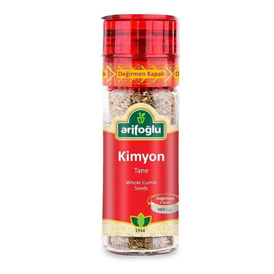 Arifoglu Whole Cumin Seeds Grinder 50g bottle - Arifoglu