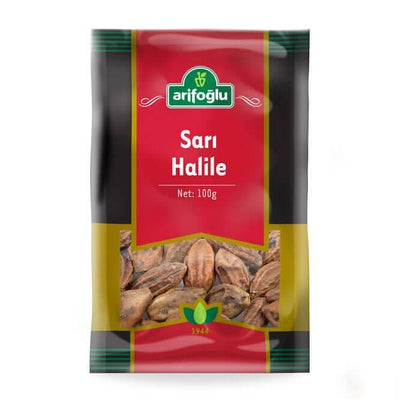 Arifoglu Dried Yellow Myrobalan Haritaki 100g Pack