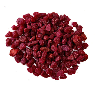 Naturally dried strawberry slices 250 g pack - Afiya