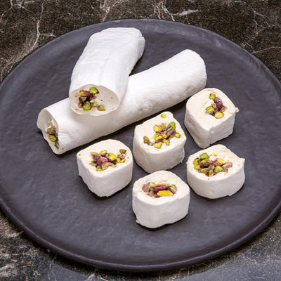 H. Mustafa Afyon Pistachio Sultan Turkish Delight 1kg Tin