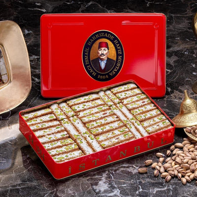 H. Mustafa Sultan Lokum Ottoman Palace Kadaif 1kg Tin