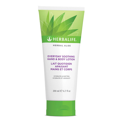 Herbalife Aloe Hand & Body Cream 200 ml tube front view