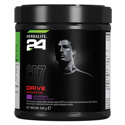 Herbalife24 CR7 Drive Acai Sports Drink 540 g canister front view
