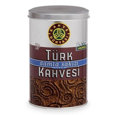 Kahve Dunyasi Premium Turkish Coffee with Gum Mastic 250g - Kahve Dunyasi