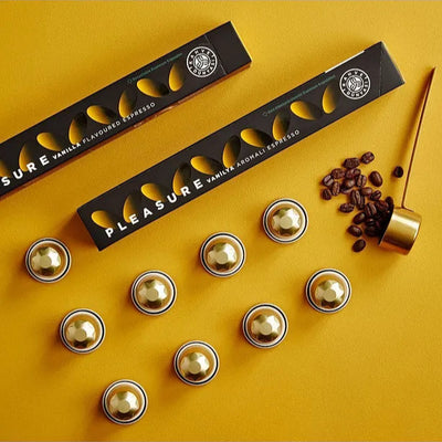 Kahve Dunyasi Vanilla Flavored Capsule Coffee 10 Pieces Box