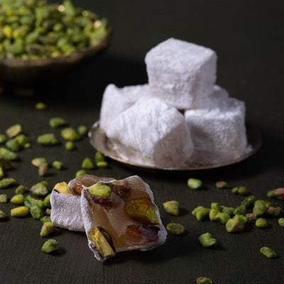 Karakoy Gulluoglu Double Pistachio Turkish Delight 500g - Karakoy Gulluoglu