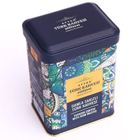Lokum Atolyesi mastic Turkish coffee gluten-free vegan 150g metal tin