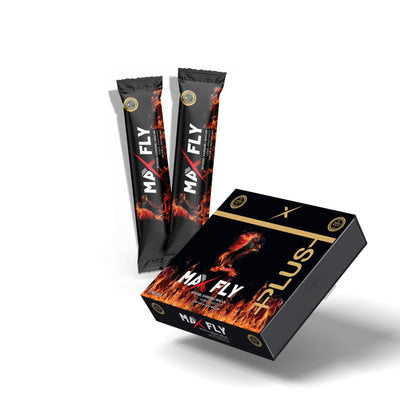 Max Fly Plus herbal honey paste with 12 discreet Turkish sachets