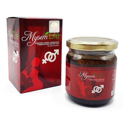 Mysem Life Herbal Mixture Paste – 230g jar featuring a natural formula for men’s well-being