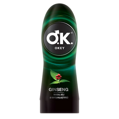 Okey Ginseng Massage and Lubricant Gel 200 ml tube