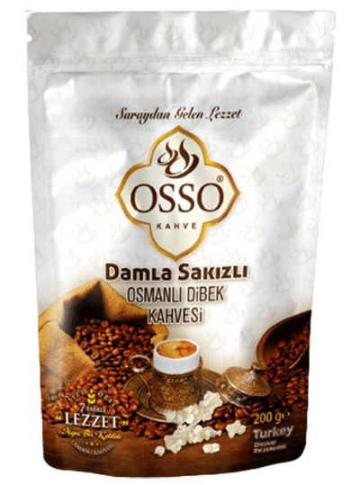 Osso Ottoman Dibek Coffee with Natural Mastic Premium 200g