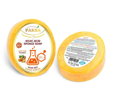 Paksa Kojic Acid Handmade Sponge Soap 130g
