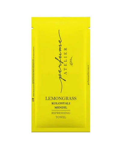 Perfume Atelier Lemongrass scented wet wipes 70 degrees pack of 100 - Perfume Atelier