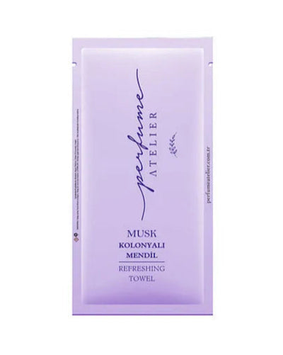 Perfume Atelier Musk scented wet wipes 70 degrees pack of 100 - Perfume Atelier