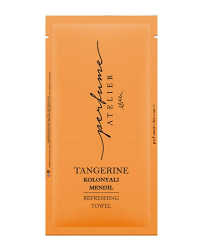 Perfume Atelier Tangerine scented wet wipes 70 degrees pack of 100 - Perfume Atelier