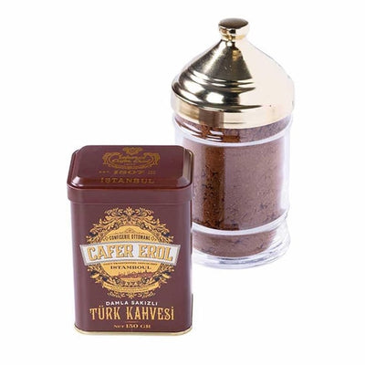 Sekerci Cafer Erol Mastic Turkish Coffee 150g - Sekerci Cafer Erol