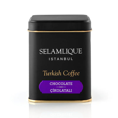 Selamlique Chocolate Turkish Coffee 125g Metal Tin
