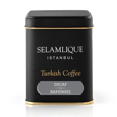 Selamlique Decaffeinated Turkish Coffee 125g Metal Tin