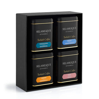 Selamlique Flavors I Series Turkish Coffee Gift Set 4x125g