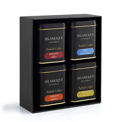 Selamlique Flavors II Series Turkish Coffee Gift Set 4x125g