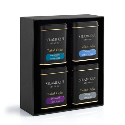 Selamlique Flavors III Series Turkish Coffee Gift Set 4x125g