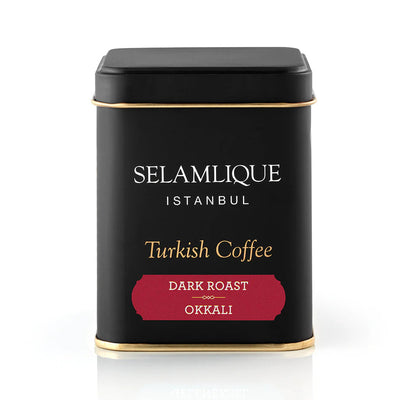 Selamlique Okkali Turkish Coffee 125g Metal Tin