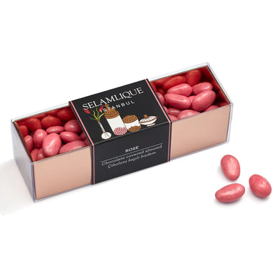 Selamlique Rose Chocolate Covered Almond Dragees 250g