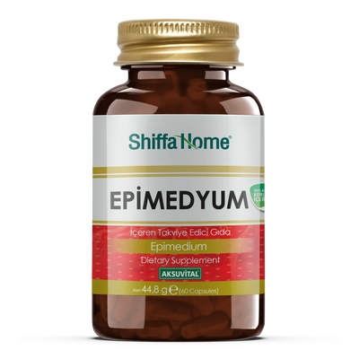 Shiffa Home Epimedium 60 Capsules Natural Halal
