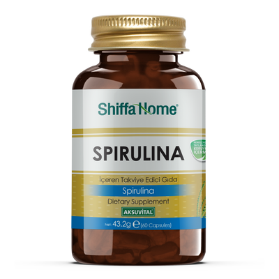 Shiffa Home Spirulina 60 Capsules Natural Halal