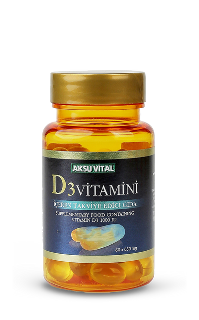 Shiffa Home Vitamin D3 60 Softgels Natural Halal