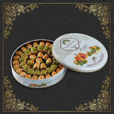 Zaitoune Kol and Shkor honey pastry 500g with pistachios and walnuts