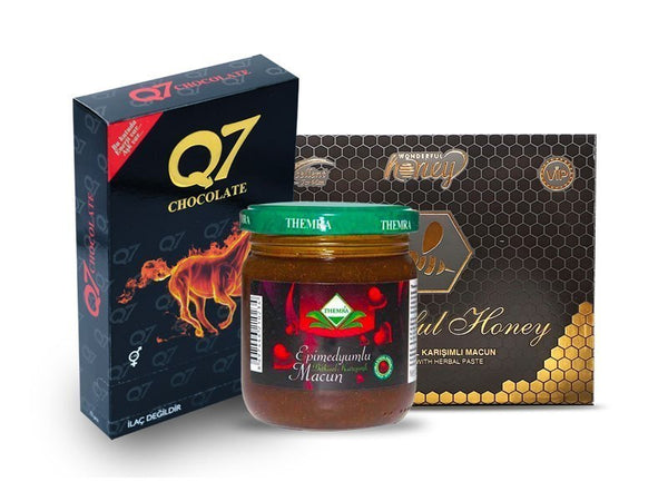 Natural Turkish Mesir Pastes & Chocolates