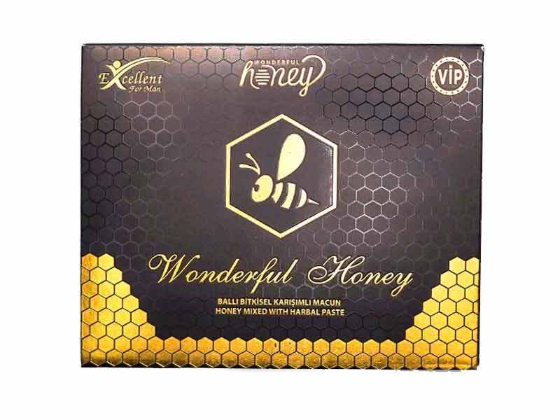 Wonderful Honey Natural Paste – box containing 12 x 15g sachets with a natural honey-based blend - Sets - Image 2