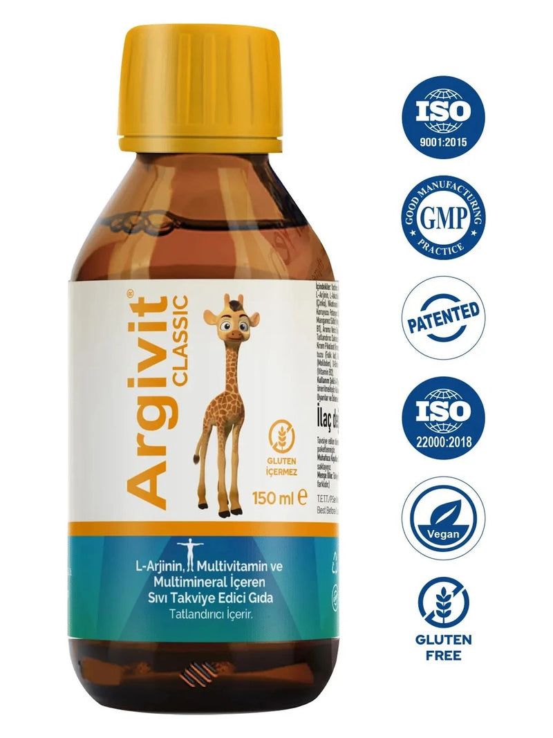 Argivit Classic Multivitamin Syrup 150 ml bottle - Argivit - Image 2