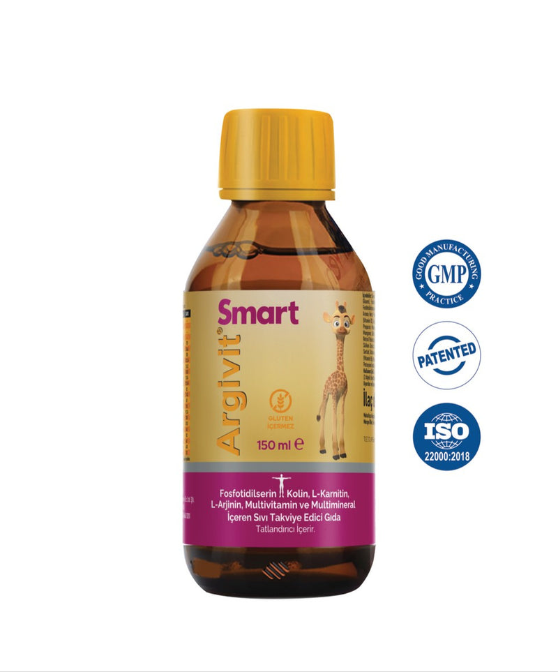 Argivit Smart Syrup 150 ml bottle for energy support - Argivit - Image 2