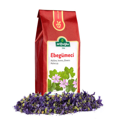 Arifoglu Dried Mallow Leaves 50g Pack - Arifoglu