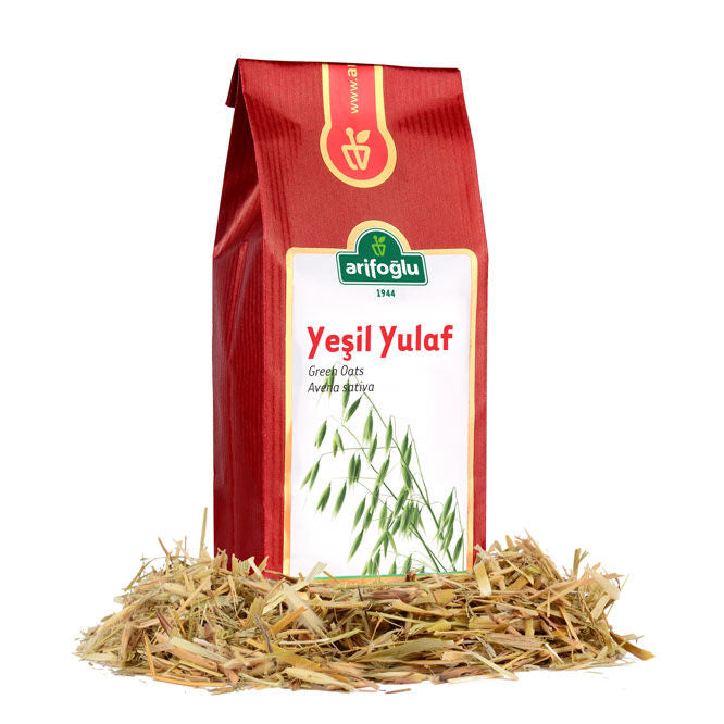 Arifoglu Dried Green Oat Herb 70g Pack - Arifoglu