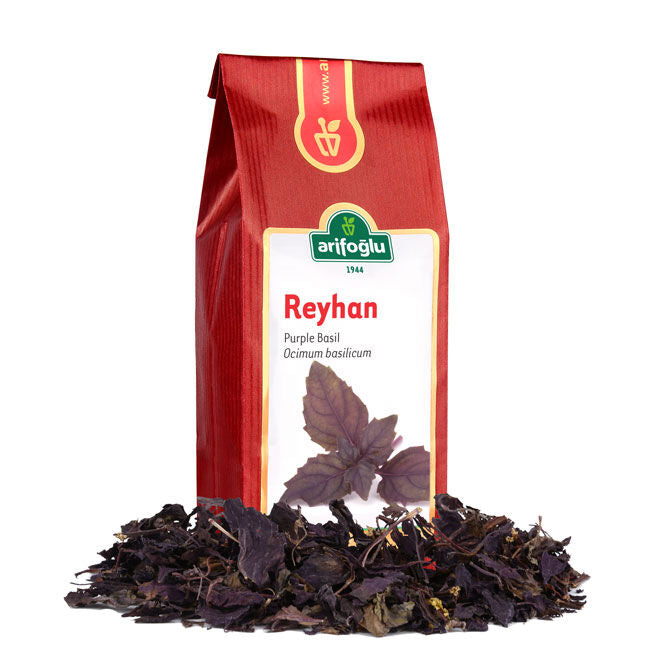 Arifoglu Dried Purple Basil Leaves 40g Pack - Arifoglu
